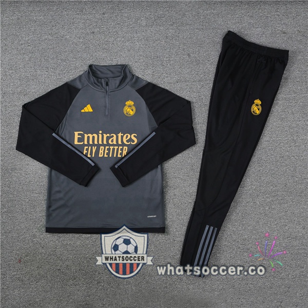 Tracksuit Real Madrid Gray 2023-2024