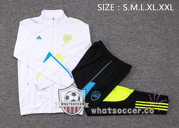 Training Jacket Arsenal White 2023-2024