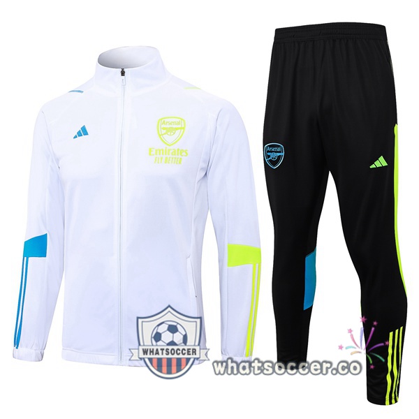 Training Jacket Arsenal White 2023-2024