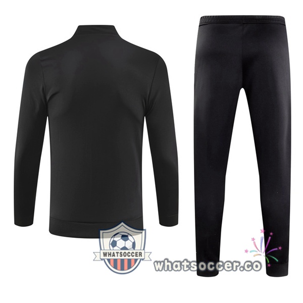 Training Jacket Manchester United Black 2023-2024