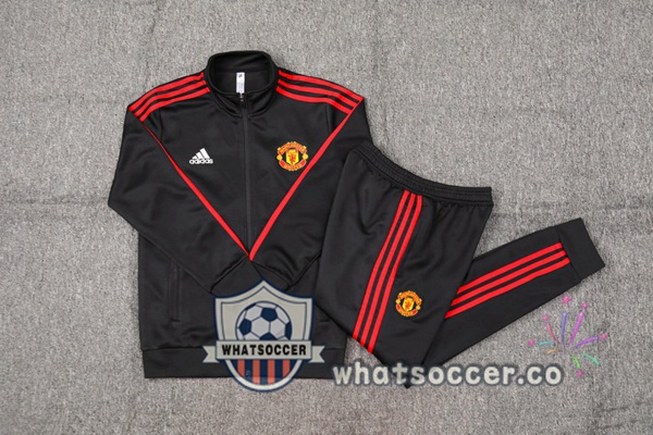 Training Jacket Manchester United Black 2023-2024