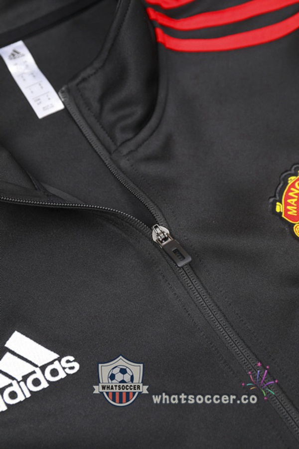 Training Jacket Manchester United Black 2023-2024
