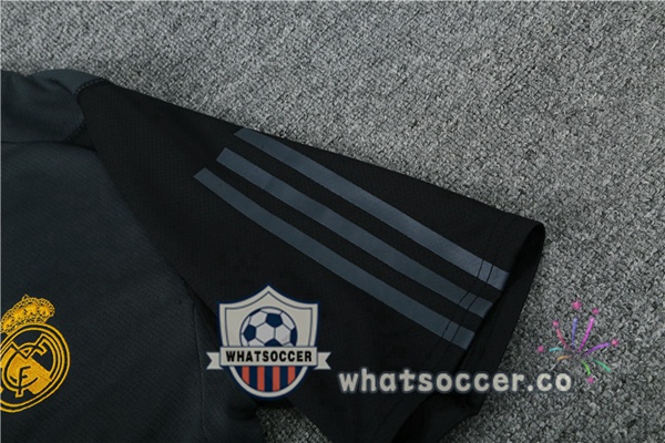 Real Madrid Training T-Shirts + Shorts Gray 2023-2024