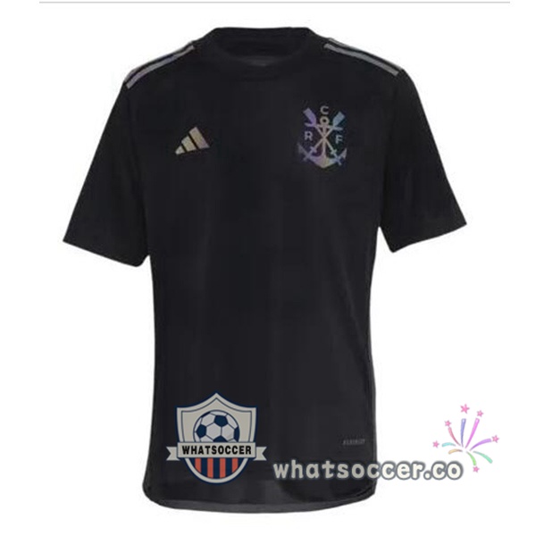 Flamengo Third Soccer Jerseys Black 2023-2024