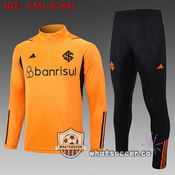 Tracksuit SC Internacional Kids Yellow 2023-2024