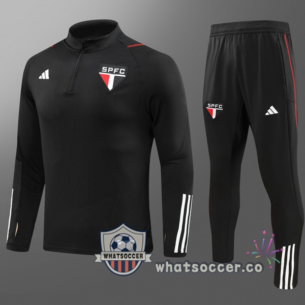 Tracksuit Sao Paulo FC Kids Black 2023-2024