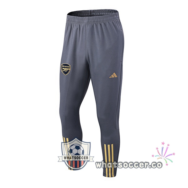 Arsenal Soccer Pants Gray 2023-2024