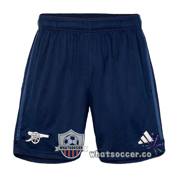 Arsenal Third Soccer Shorts Black 2023-2024
