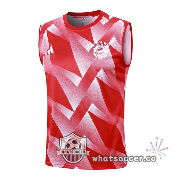 Bayern Munich Soccer Vest Red 2023-2024