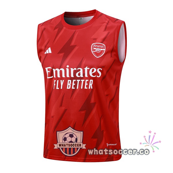 Arsenal Soccer Vest Red 2023-2024
