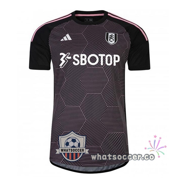 Fulham FC Third Soccer Jerseys Black 2023-2024