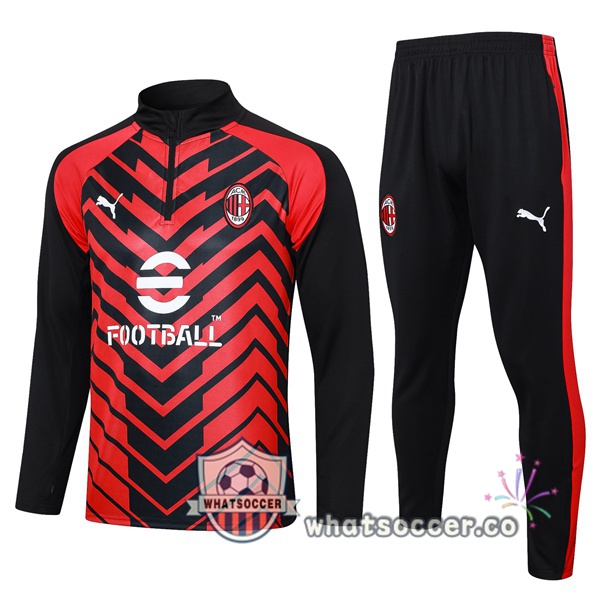 Tracksuit AC Milan Red 2023-2024