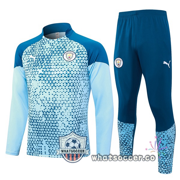 Tracksuit Manchester City Blue 2023-2024