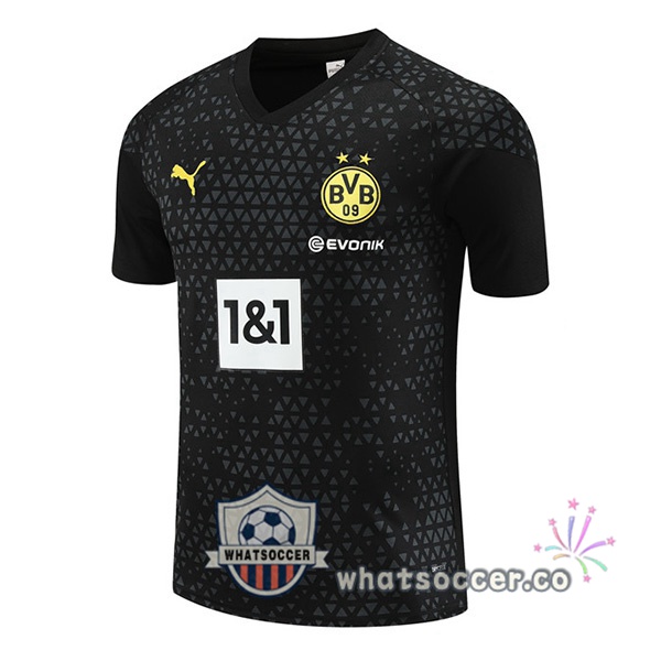 Dortmund BVB Training T-Shirts Black 2023-2024