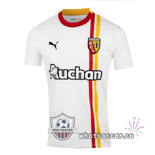 RC Lens Third Soccer Jerseys White 2023-2024