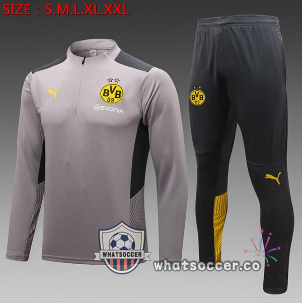 Tracksuit Dortmund BVB Kids Gray 2023-2024