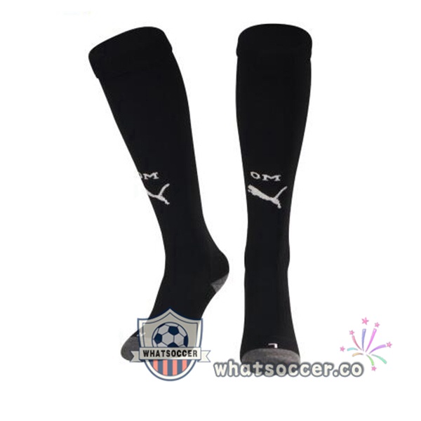 Olympique de Marseille Third Soccer Socks Black 2023-2024