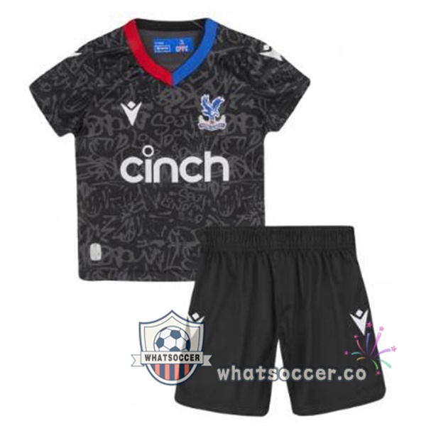 Crystal Palace Kids Third Soccer Jerseys Blue 2023-2024