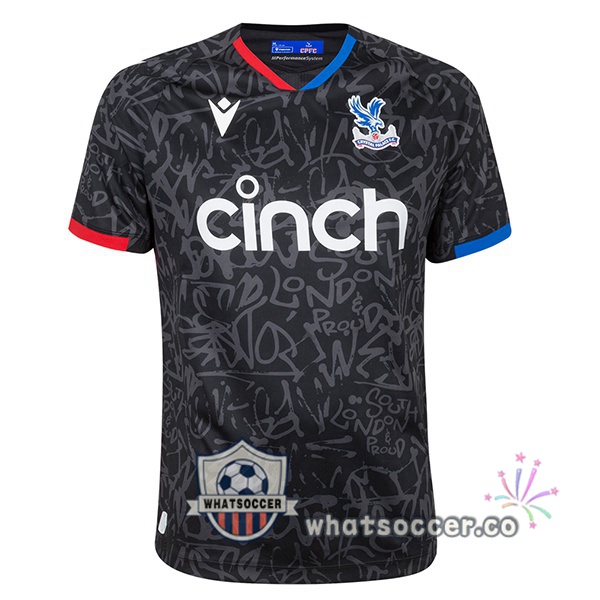 Crystal Palace Third Soccer Jerseys Blue 2023-2024