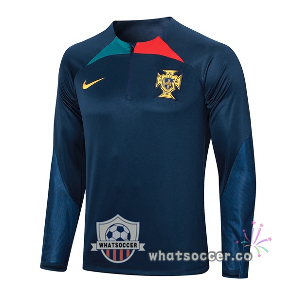 Soccer Sweater Portugal Blue Royal 2023-2024