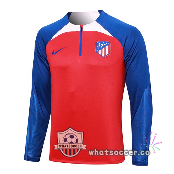 Soccer Sweater Atletico Madrid Red 2023-2024