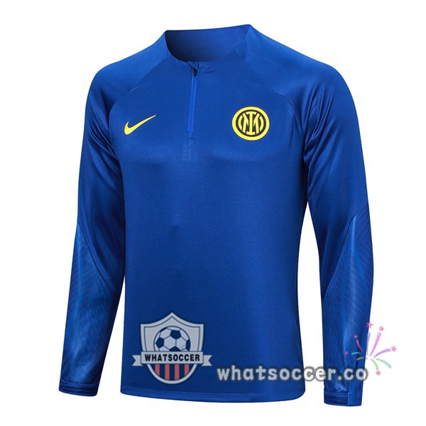 Soccer Sweater Inter Milan Blue 2023-2024
