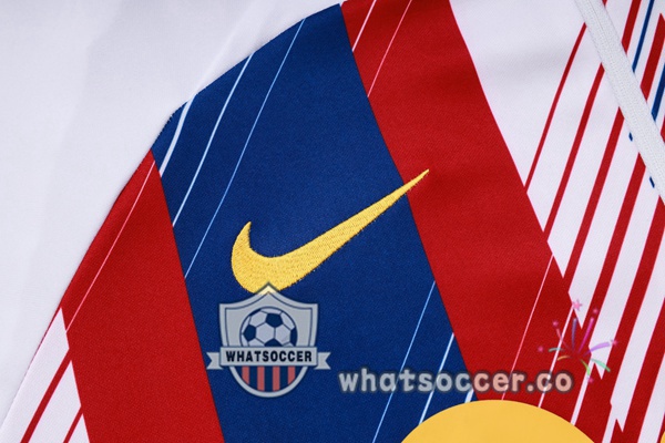 Tracksuit FC Barcelona White Red 2023-2024