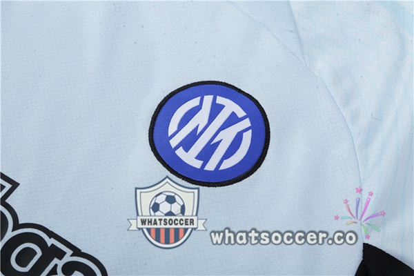 Inter Milan Training T-Shirts + Shorts Gray 2023-2024