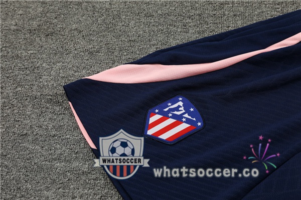 Atletico Madrid Training T-Shirts + Shorts Blue Royal 2023-2024