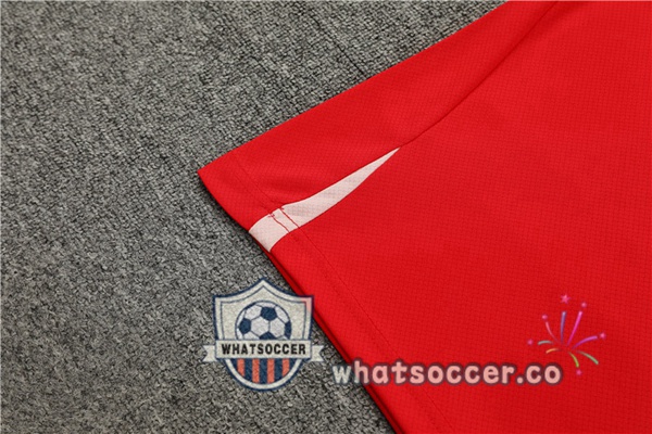 Atletico Madrid Training T-Shirts + Shorts Red 2023-2024
