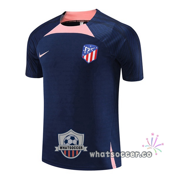 Atletico Madrid Training T-Shirts Blue Royal 2023-2024