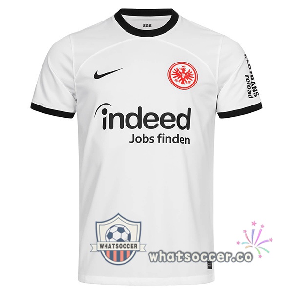 Eintracht Frankfurt Third Soccer Jerseys White 2023-2024