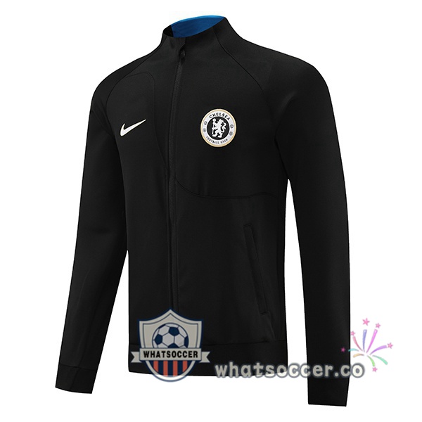 Soccer Jacket FC Chelsea Black 2023-2024