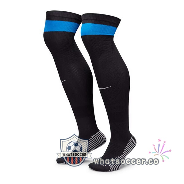 FC Chelsea Away Soccer Socks Black 2023-2024