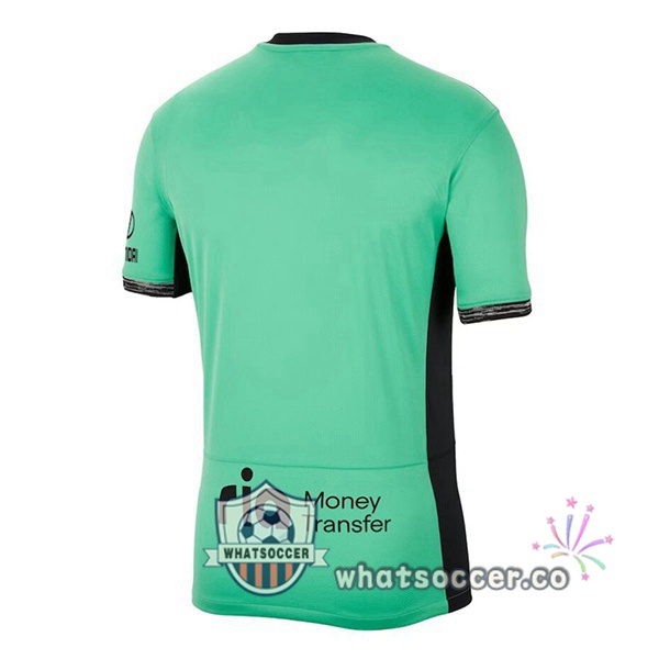 Atletico Madrid Third Soccer Jerseys Green 2023-2024