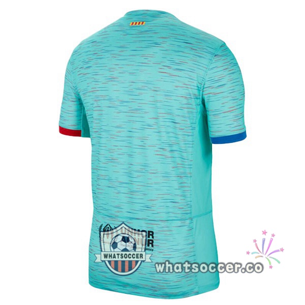 FC Barcelona Third Soccer Jerseys Green 2023-2024