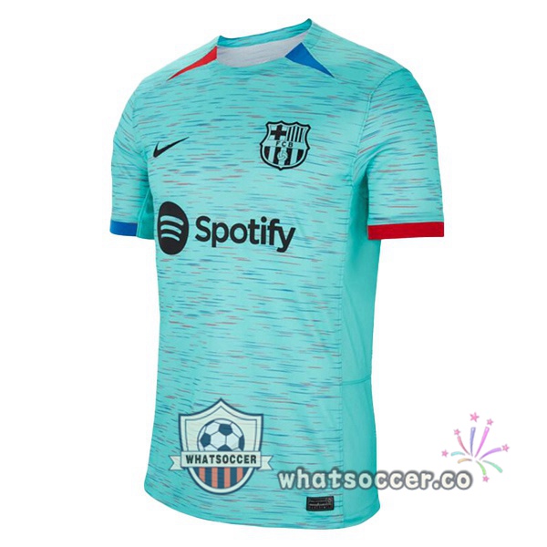 FC Barcelona Third Soccer Jerseys Green 2023-2024
