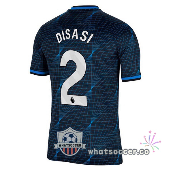 FC Chelsea (Disasi 2) Away Soccer Jerseys Blue 2023-2024