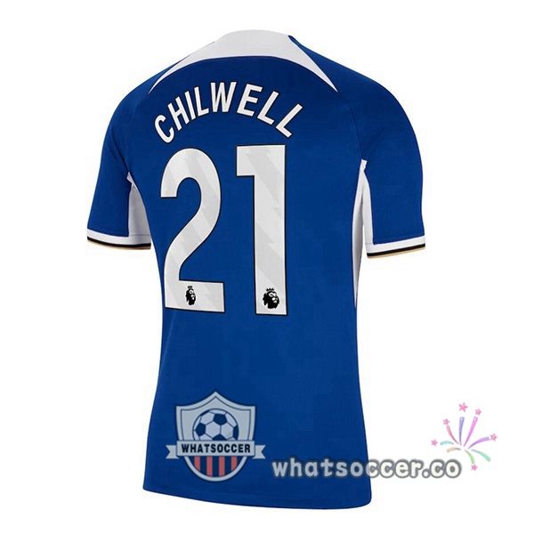 FC Chelsea (Chilwell 21) Home Soccer Jerseys Blue 2023-2024