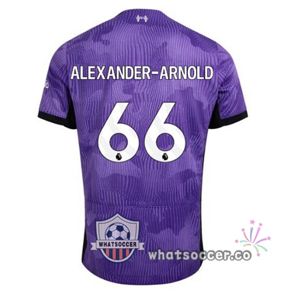 FC Liverpool (ALEXANDER-ARNOLD 66) Third Soccer Jerseys Purple 2023-2024