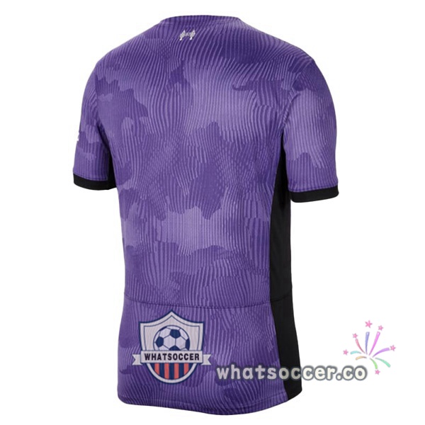 FC Liverpool Third Soccer Jerseys Purple 2023-2024