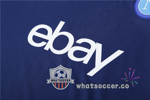 SSC Napoli Training T-Shirts + Shorts Blue Royal 2023-2024