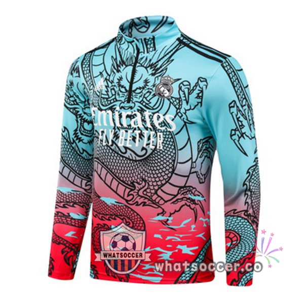 Soccer Sweater Real Madrid Green Red 2024-2025