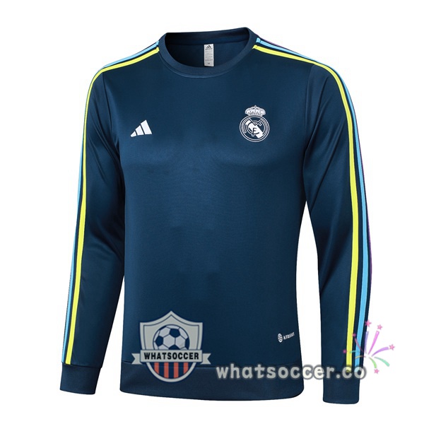Soccer Sweater Real Madrid Blue Royal 2024-2025