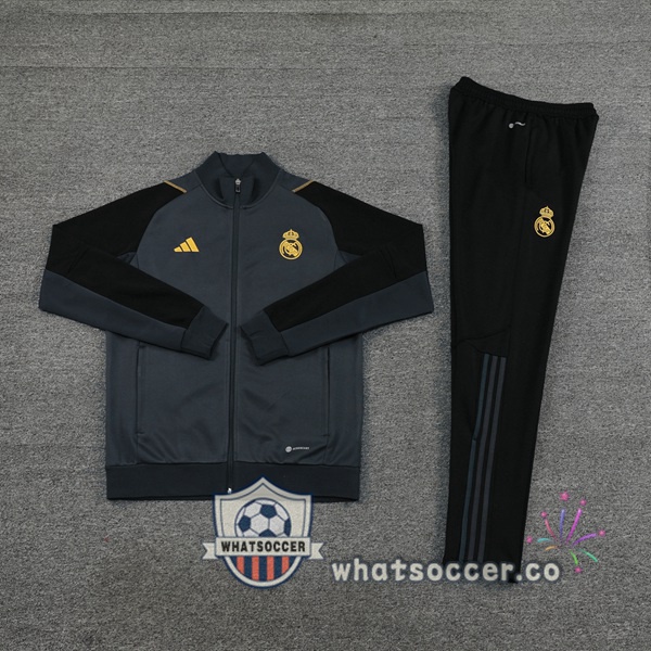 Training Jacket Real Madrid Gray 2024-2025