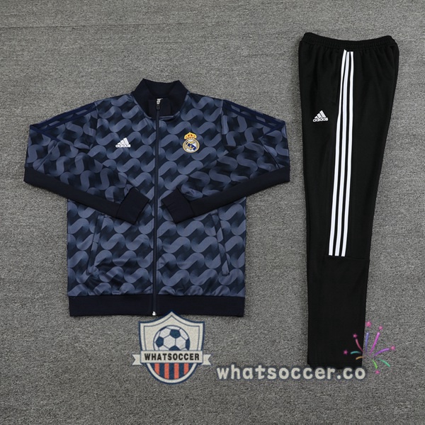 Training Jacket Real Madrid Blue Royal 2024-2025