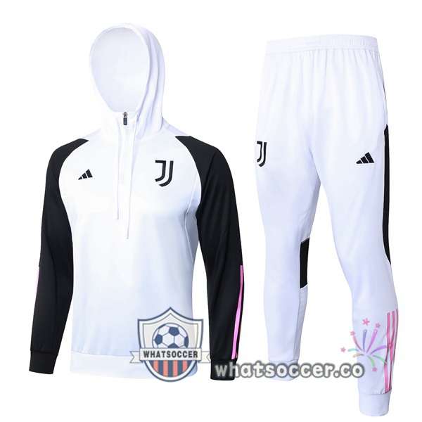 Tracksuit - Hooded Sweatshirt Juventus White 2024-2025