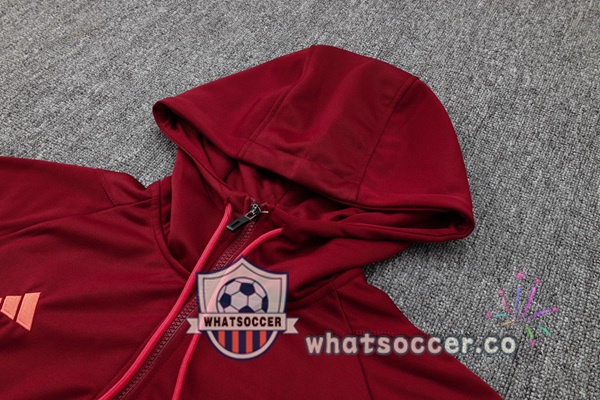 Tracksuit - Hooded Sweatshirt Manchester United Red 2024-2025