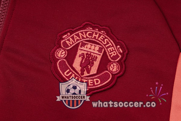 Tracksuit - Hooded Sweatshirt Manchester United Red 2024-2025