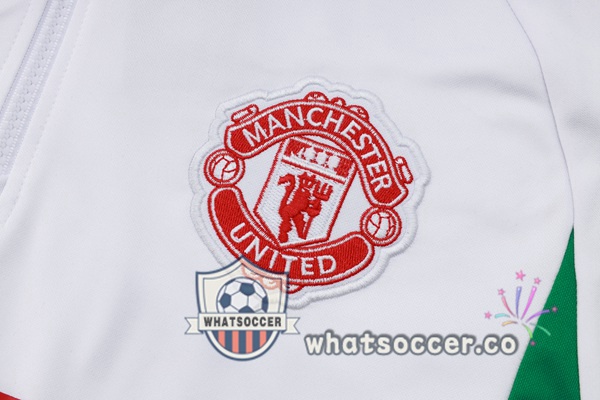 Tracksuit - Hooded Sweatshirt Manchester United White 2024-2025